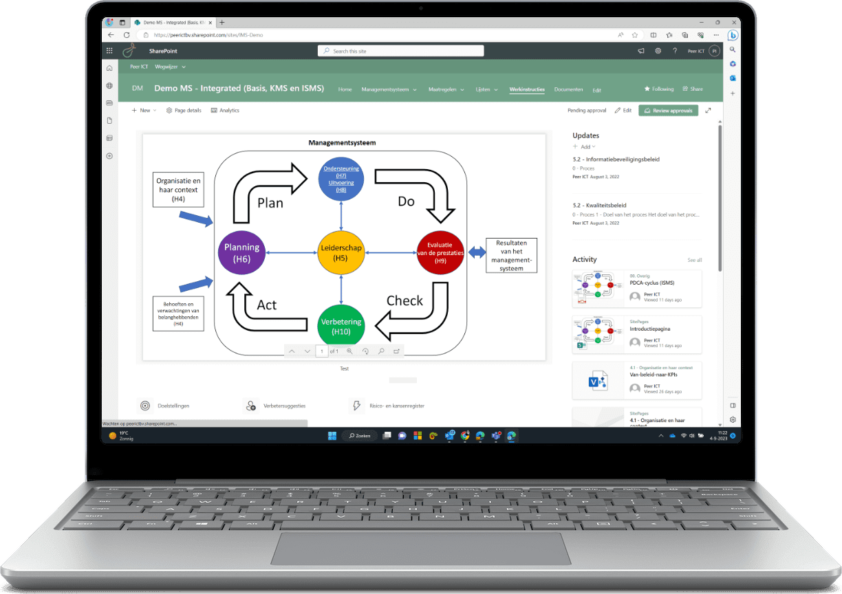 ISMS module in laptop